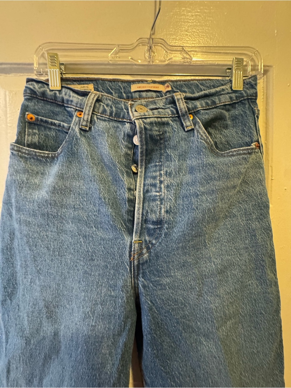 Levi's Ribcage Bootcut Crop Jeans - Picture 4 of 7